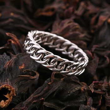 Royal Bali Kollektion- Panzerkette Ring