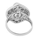 Royal Bali - Rosenuarz-Ring, 925 Silber  ca. 2,90 ct image number 4