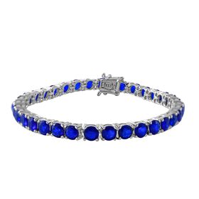 Tansanischers blaues Spinell-Armband, 19 cm - 22,53 ct.