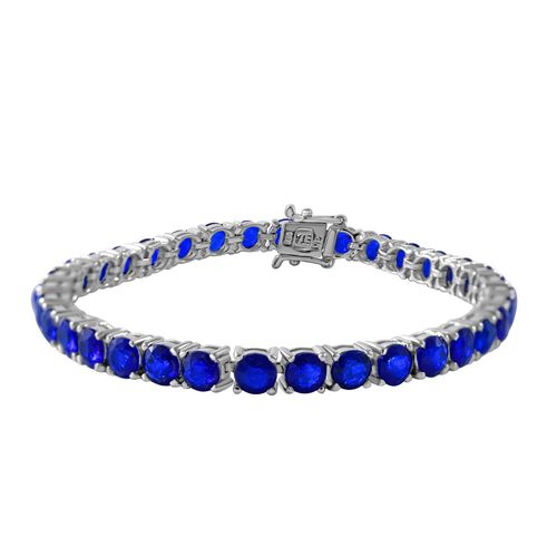 Tansanischers blaues Spinell-Armband, 19 cm - 22,53 ct. image number 0