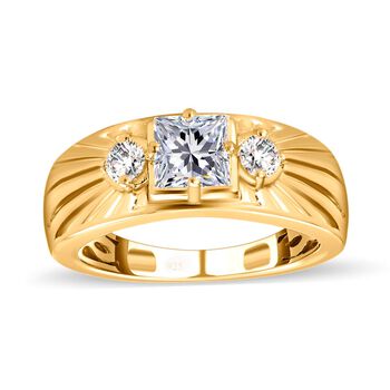Moissanit Ring - 0,88 ct.