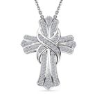 Lab Grown Diamant VS Schmuckset ca. 50 cm 925 Silber rhodiniert ca. 0.51 ct