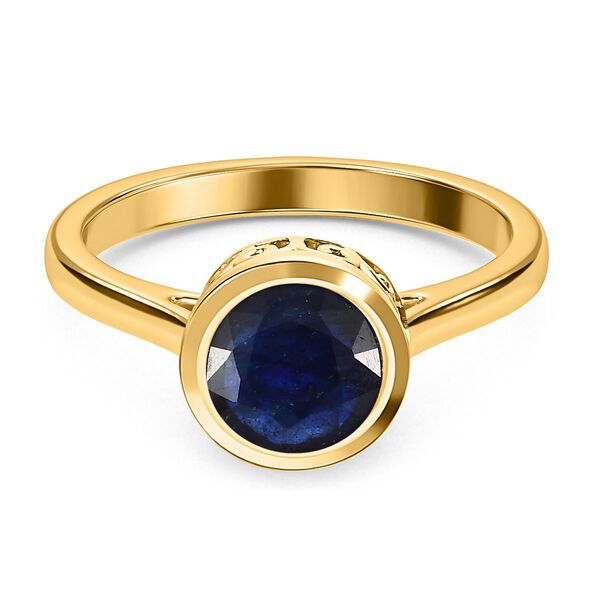 Masoala Saphir (Fissure gef&uuml;llt) Ring - 2,77 ct.