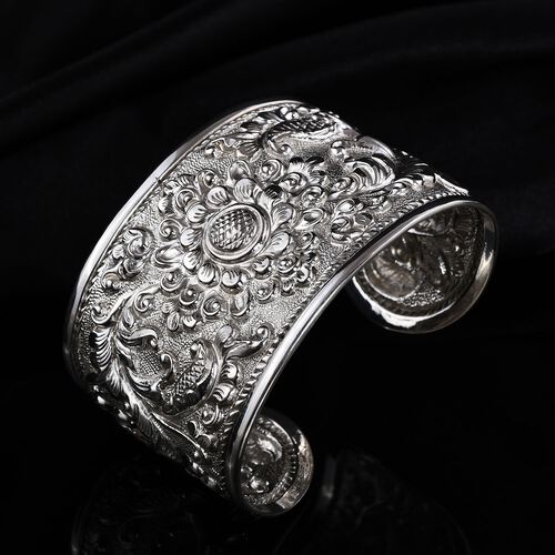 Royal Bali Kollektion - Armreif, ca. 19 cm, 925 Silber ca. 36,35g image number 1