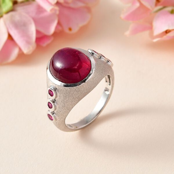 Afrikanischer Rubin-Ring - 9,11 ct. image number 2