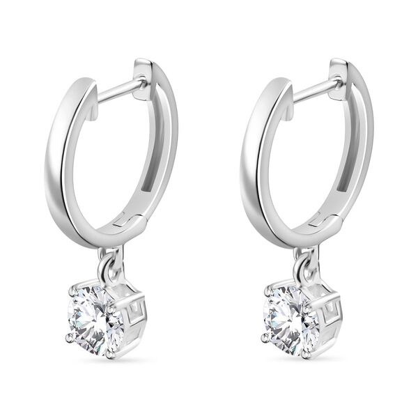 J Francis gefertigt mit SWAROVSKI- Zirkonia Ohrringe image number 5