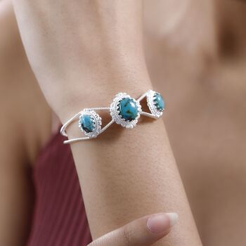 Sierra Nevada T&uuml;rkis 19cm Armreif - 8,89 ct.