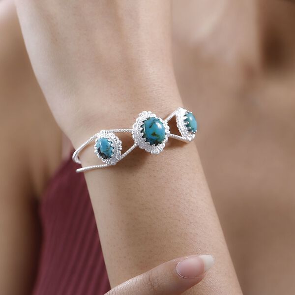 Sierra Nevada T&uuml;rkis 19cm Armreif - 8,89 ct. image number 1