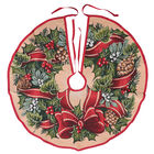 Weihnachtsbaum Rock, Weihnachtskranz Muster, Durchmesser 100 cm image number 1