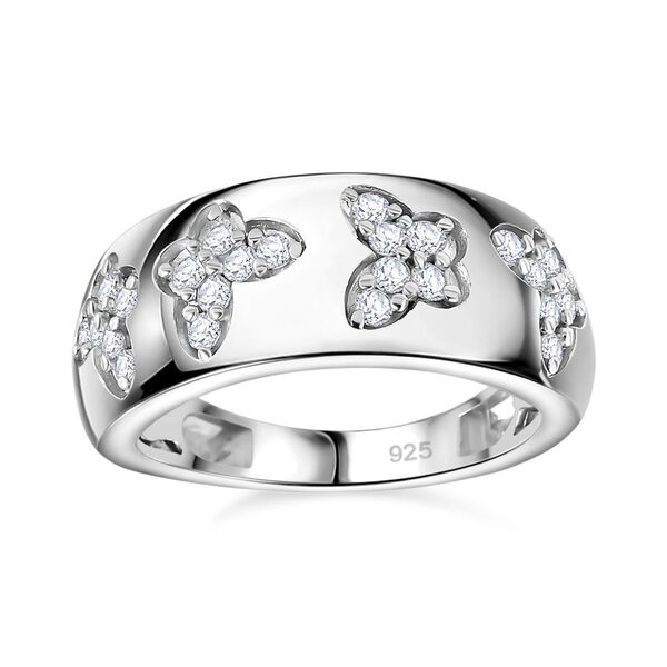 Moissanit Ring - 0,56 ct. image number 4