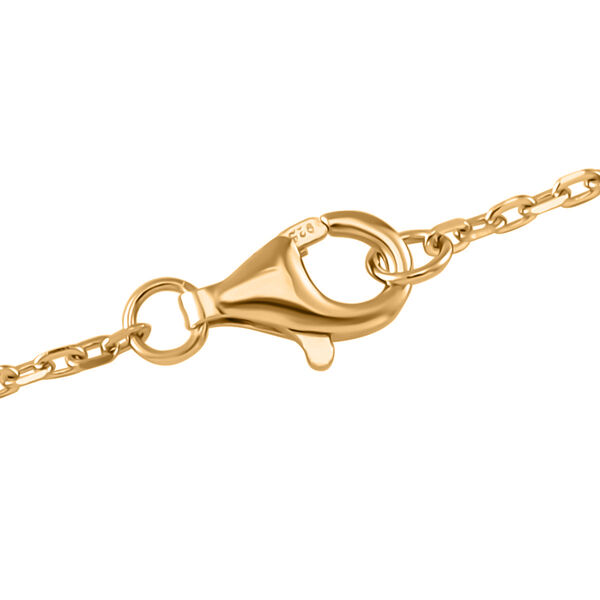 Rote Jade Halskette ca. 50 cm 925 Silber vergoldet ca. 155,00 ct. image number 5