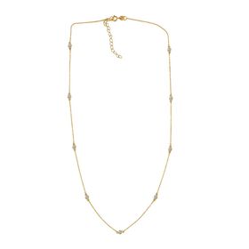 LUXURIANT SGL zertifizierte SI-GH Labor Diamant 45cm Halskette - 0,50 ct.