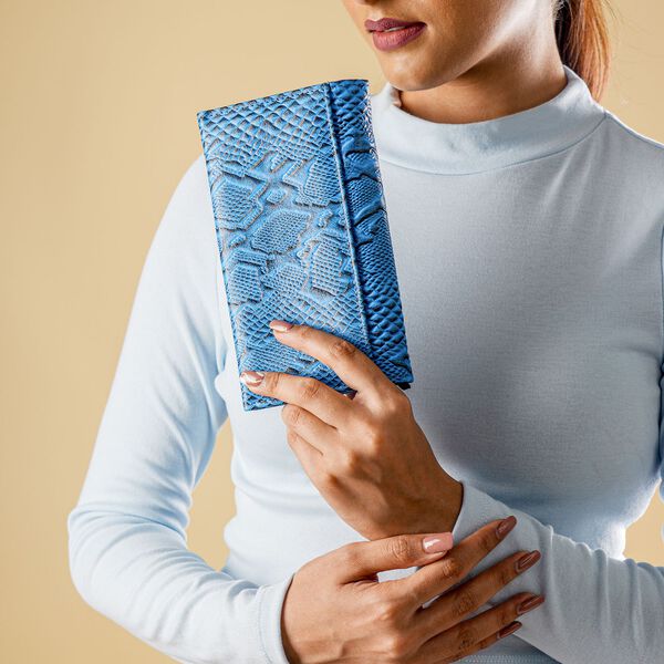 Handgemalter Reise-Schmuck Organizer, Regenbogenlori Muster, Gr&ouml;&szlig;e 20x15x3,5,5 cm image number 2