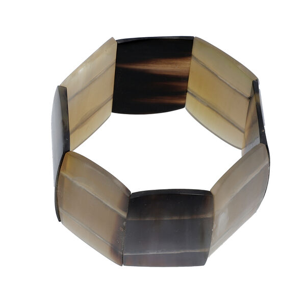 Flexibles Armband aus 100 % echtem Horn image number 3