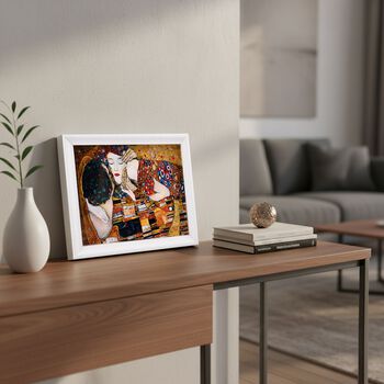 LIVMORE 3D DIY Bilderrahmen Bastelset K&uuml;nstleratelier Motiv 22 x 13 x 17 cm Gelb