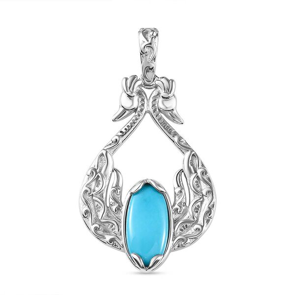 Sleeping Beauty T&uuml;rkis Anh&auml;nger - 3,41 ct.