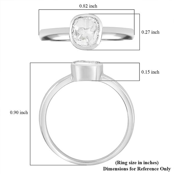 LUXURIANT Labor Polki Diamant Ring - 0,25 ct. image number 6