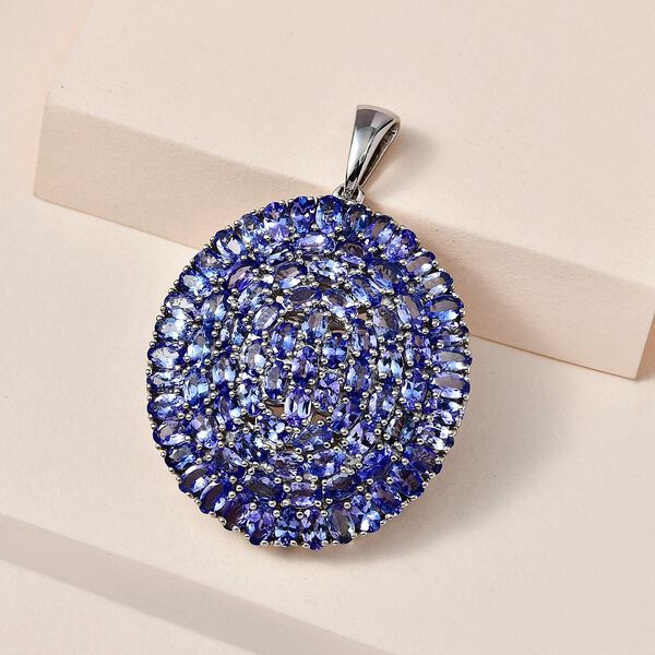 Tansanit Anhänger - 19,98 ct. image number 2