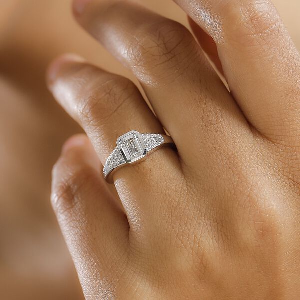 J Francis gefertigt mit SWAROVSKI- Swarovski Zirkonia Ring image number 2