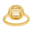 ILIANA AAA Turkizit und Diamant-Ring, SI G-H, 750 Gelbgold  ca. 2,81 ct image number 4