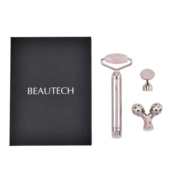 3-in-1 Rosenquarz Massagegerät image number 11