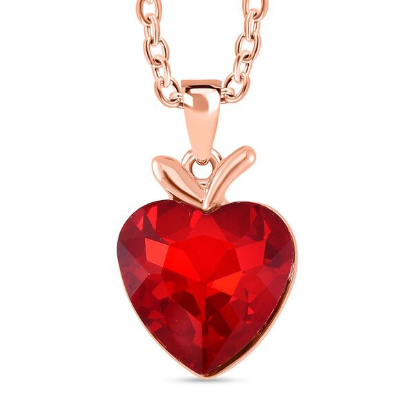 5er-Schmuckset - Glanzvolles Design, Mehrfarbiger Kristall, Eisen image number 5