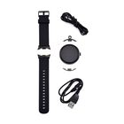 LA99 Smartwatch - 3-in-1 Set, AMOLED Display, Wasserdicht, Bluetooth-Anrufe, GPS-Sportmodi, Gesundheits- und Schlaftracking, OnWear Pro App, CE- & ROHS-zertifiziert, 3,63?cm, Schwarz