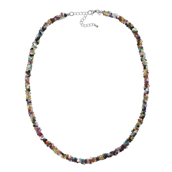 EverTrue mehrfarbige fossile Koralle Halskette, 50+5cm - 110 ct. image number 4