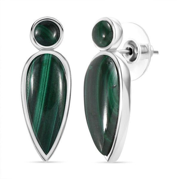 Malachit Ohrringe - 18,63 ct. image number 0