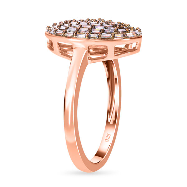 Natürlicher Champagner Diamant-Ring - 0,50 ct. image number 4