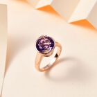 AA Rose De France Amethyst Ring 925 Silber rosévergoldet (Größe 16.00) ca. 3,49 ct image number 1