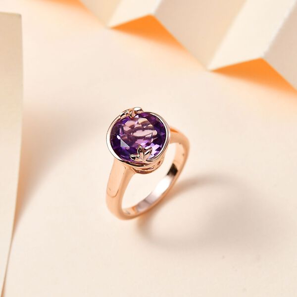 AA Rose De France Amethyst Ring - 3,49 ct. image number 2