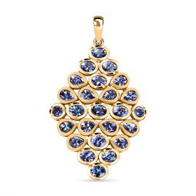 Tansanit Anhänger -  3,80 ct.