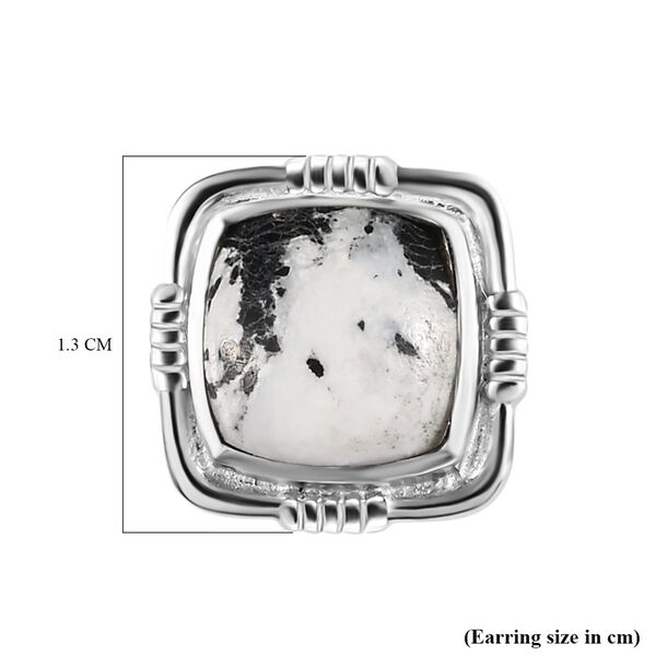 Weiße Büffel-Ohrstecker - 4,68 ct. image number 5