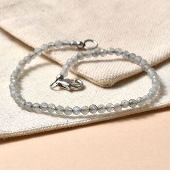 Labradorit 19cm Armband - 10 ct.