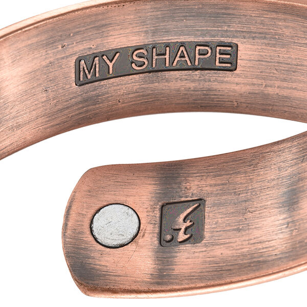 Schlichter Armreif ca. 17-18 cm in roséfarben image number 6