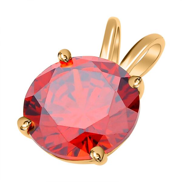 Roter Zirkonia-Anh&auml;nger image number 4