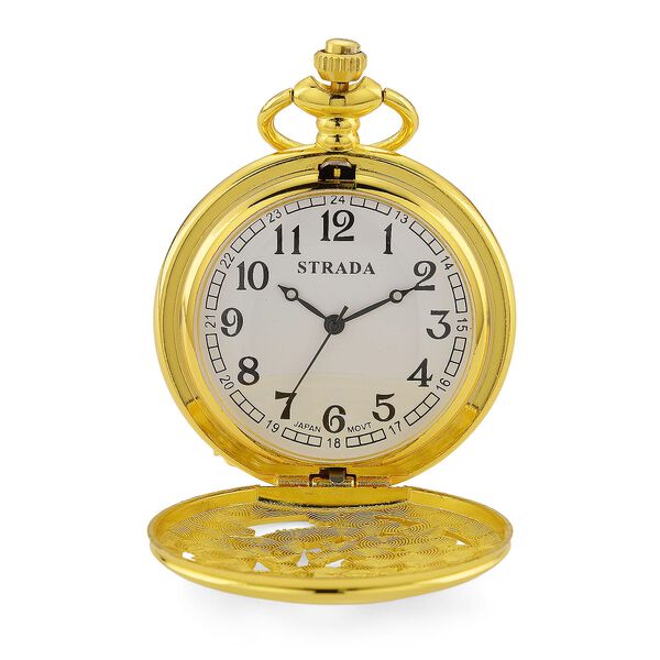 STRADA - Japanese Reines Eisen Gelb Uhren 91.4 cm ca. 45,00g image number 4