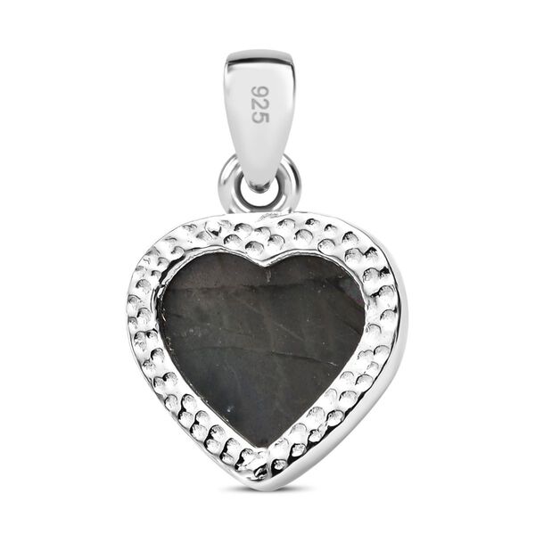 AAA Labradorit Anh&auml;nger 925 Silber rhodiniert ca. 7.07 ct image number 5
