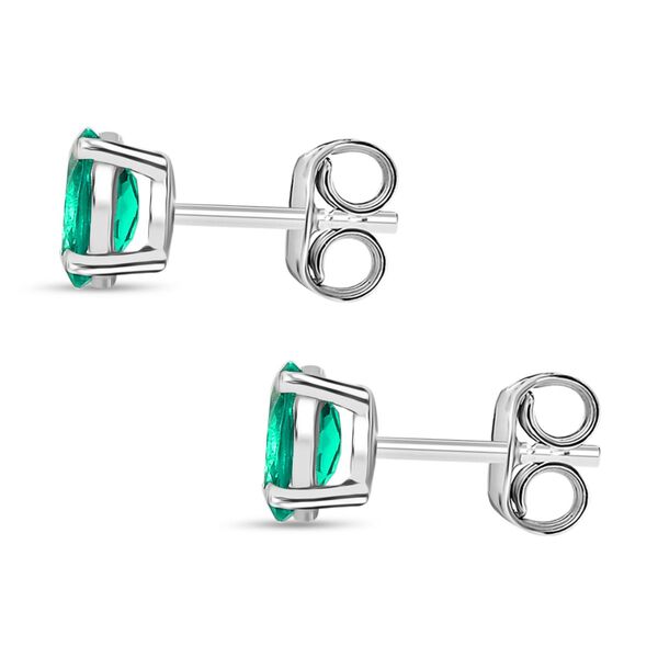 LUXURIANT AAA Labor kolumbianische Smaragd Ohrringe - 0,96 ct. image number 4