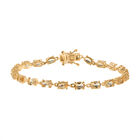 EVER TRUE Citrin Armband ca. 19 cm Nickelfreies Messing ca. 9.05 ct