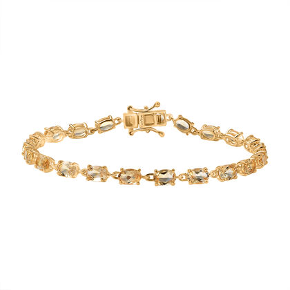 EVER TRUE Citrin Armband ca. 19 cm Nickelfreies Messing ca. 9.05 ct