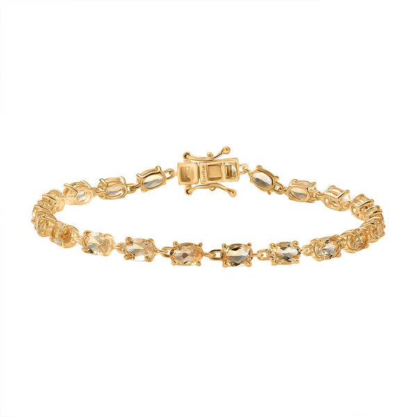 EVER TRUE Citrin Armband ca. 19 cm Nickelfreies Messing ca. 9.05 ct image number 0