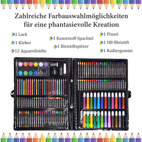 Super Mega Kunstset mit 168 Teilen image number 6