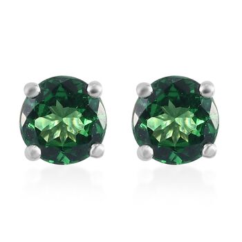 RHAPSODY AAAA Tsavorite Granat-Ohrstecker, 950 Platin ca. 0.83 ct