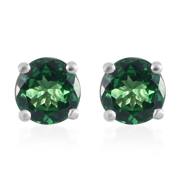 RHAPSODY AAAA Tsavorite Granat-Ohrstecker, 950 Platin ca. 0.83 ct