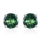 RHAPSODY AAAA Tsavorite Granat-Ohrstecker, 950 Platin ca. 0.83 ct