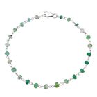 Socoto Smaragd Armband ca. 19 cm 925 Silber ca. 6,00 ct.