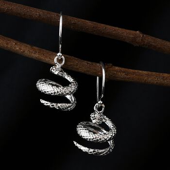 Royal Bali Kollektion- Schlangen Ohrringe