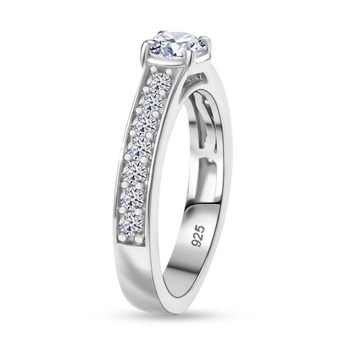 LUXURIANT DIAMOND- SGL zertifizierter VS-EF Labor Diamant Ring - 1 ct. image number 5